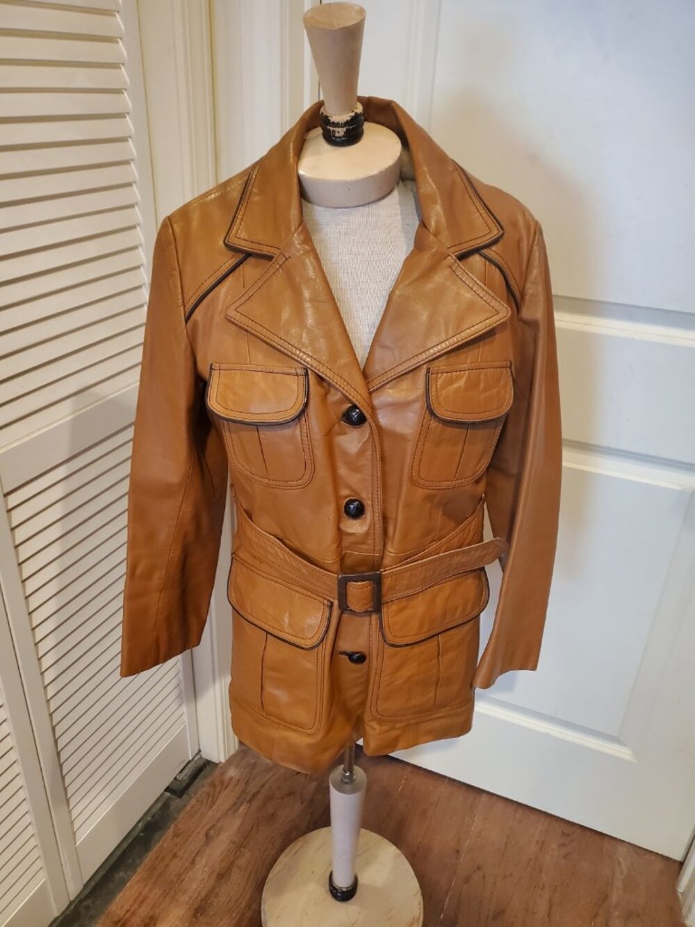 Vintage 1970's leather jacket